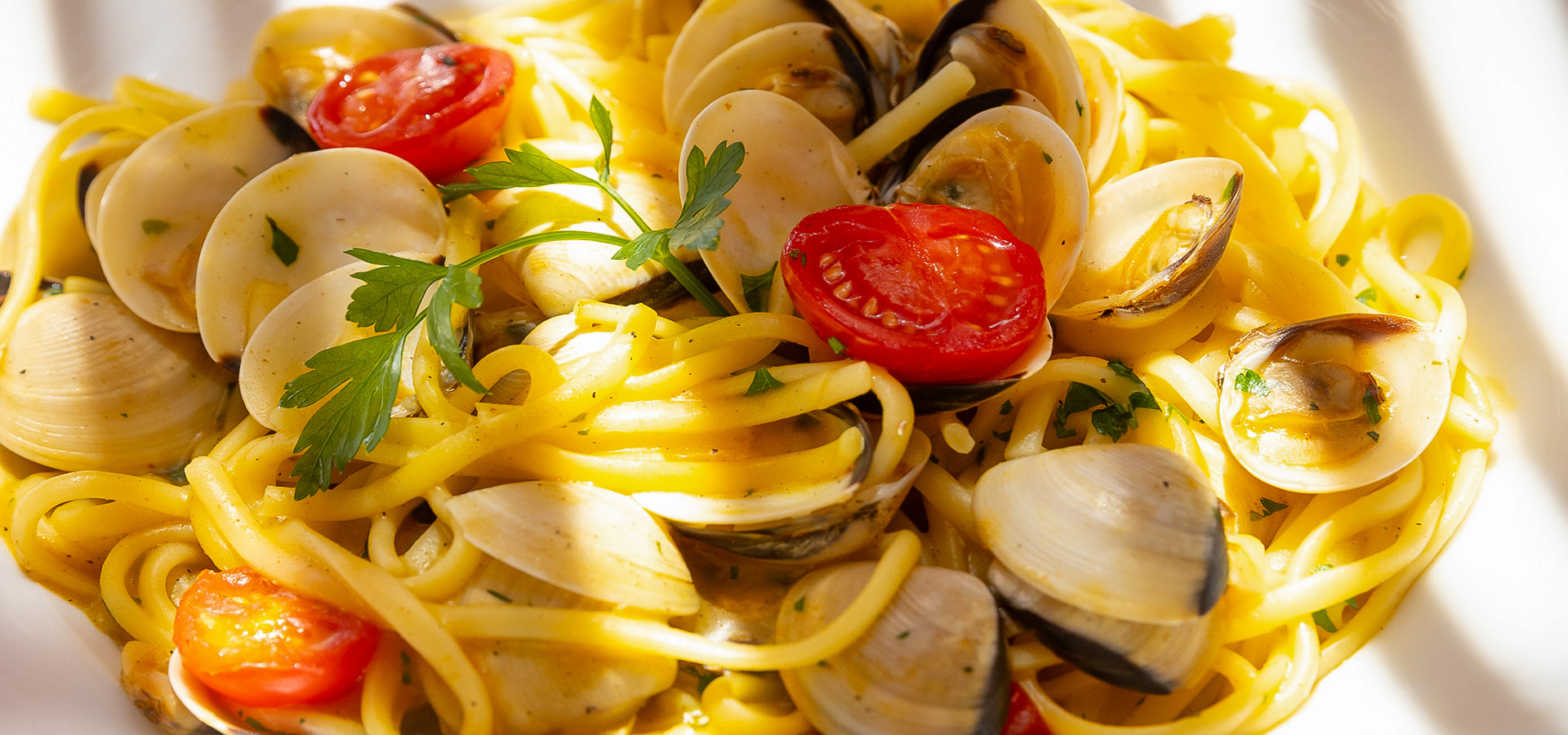 La pagode plat spaghetti palourdes